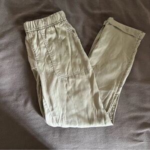 Cynthia Rowley Sage/Taupe Lyocell Pants Size Small